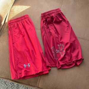 Two pairs of men’s Under Armour Shorts